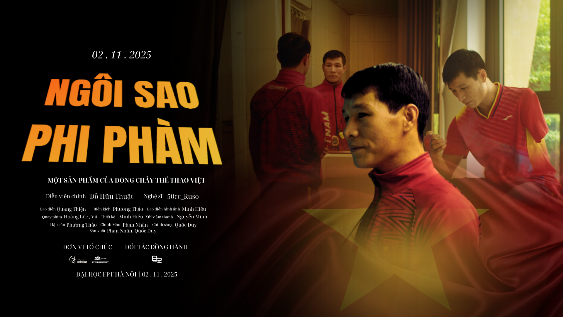 MV đồ án Ngôi Sao Phi Phàm – nhóm G40 Dòng Chảy Thể Thao Việt